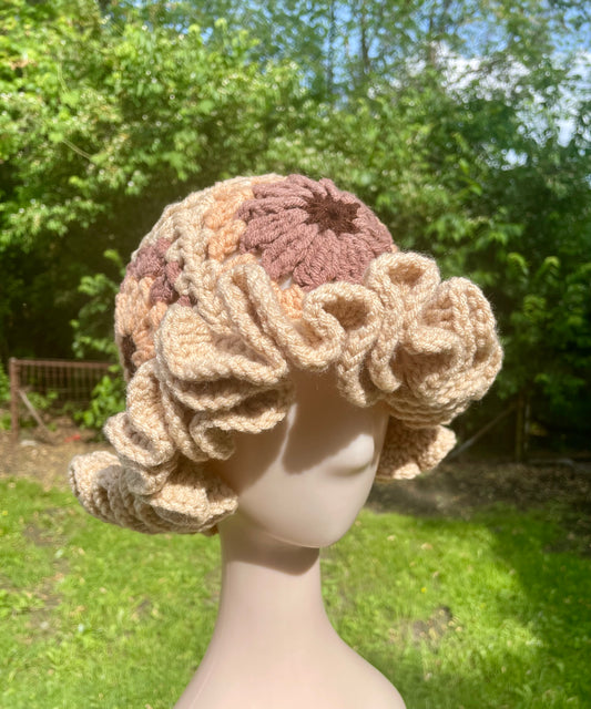 Chocolate Blossom Bucket Hat