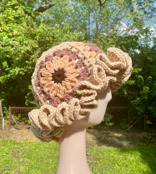 Chocolate Blossom Bucket Hat