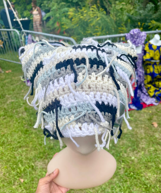 Ivory Junk Beanie